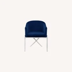 Other Dining Chair In Navy Velvet & Chrome Steel Legs -Othe Furniture Shop 1500 1500 frame 0 7874