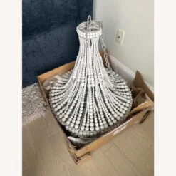 Pottery Barn Francesca Wood Bead Chandelier 8 Pottery Barn Francesca Wood Bead Chandelier -Othe Furniture Shop 1500 1500 frame 0 788