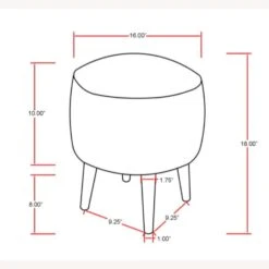 Other Accent Stool In Blue &White Patterned Woven Cotton -Othe Furniture Shop 1500 1500 frame 0 7891
