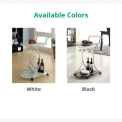 Other Modern Serving Cart In Steel Frame & Frosted Glass Shelves 8 Other Modern Serving Cart In Steel Frame & Frosted Glass Shelves -Othe Furniture Shop 1500 1500 frame 0 7904