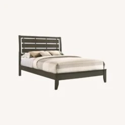 Other Full Bed In Mod Grey Finish W/ Horizontal Slats -Othe Furniture Shop 1500 1500 frame 0 7914