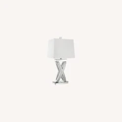 Other Table Lamp In Square White Shade & Mirror Finish -Othe Furniture Shop 1500 1500 frame 0 80