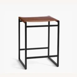 Pottery Barn Hardy Backless Leather Counter Stool -Othe Furniture Shop 1500 1500 frame 0 8053