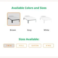 Other Queen Bed In Gray Steel & Slatted Wood Frame -Othe Furniture Shop 1500 1500 frame 0 8066