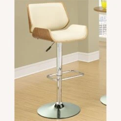 Other Bar Stool In Walnut & Ecru Fabric Finish 9 Other Bar Stool In Walnut & Ecru Fabric Finish -Othe Furniture Shop 1500 1500 frame 0 8086