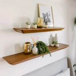 West Elm Slim Floating Shelf, Dark Walnut, 3 Feet -Othe Furniture Shop 1500 1500 frame 0 8097