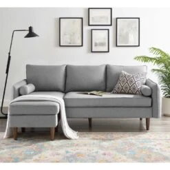 Other Sectional Sofa In Light Gray W/ Dense Foam Padding -Othe Furniture Shop 1500 1500 frame 0 8179