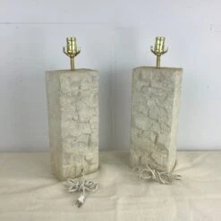 Pair Vintage Modern Concrete Table Lamps -Othe Furniture Shop 1500 1500 frame 0 820