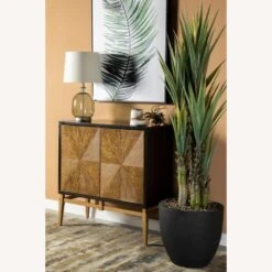 Other 2-Tone Accent Cabinet W/ Sunburst Textured Pattern -Othe Furniture Shop 1500 1500 frame 0 8205
