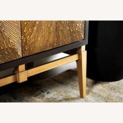 Other 2-Tone Accent Cabinet W/ Sunburst Textured Pattern -Othe Furniture Shop 1500 1500 frame 0 8209