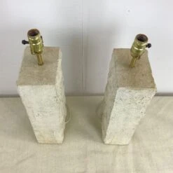 Pair Vintage Modern Concrete Table Lamps -Othe Furniture Shop 1500 1500 frame 0 822