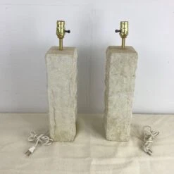 Pair Vintage Modern Concrete Table Lamps -Othe Furniture Shop 1500 1500 frame 0 824