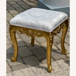 Other Louis XV Gold Leaf Bench Stool Ottoman -Othe Furniture Shop 1500 1500 frame 0 8249