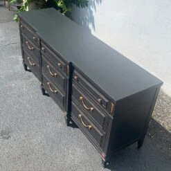 1970s Lowboy Dresser In Black -Othe Furniture Shop 1500 1500 frame 0 8252
