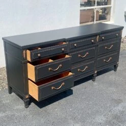 1970s Lowboy Dresser In Black -Othe Furniture Shop 1500 1500 frame 0 8255