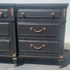 1970s Lowboy Dresser In Black -Othe Furniture Shop 1500 1500 frame 0 8256