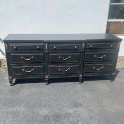 1970s Lowboy Dresser In Black -Othe Furniture Shop 1500 1500 frame 0 8261