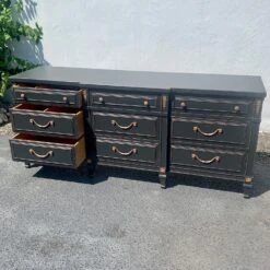 1970s Lowboy Dresser In Black -Othe Furniture Shop 1500 1500 frame 0 8265
