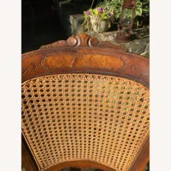 Antique Burl Wood Carved Caned Rocker -Othe Furniture Shop 1500 1500 frame 0 8303