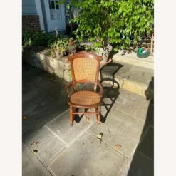 Antique Burl Wood Carved Caned Rocker -Othe Furniture Shop 1500 1500 frame 0 8306