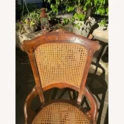 Antique Burl Wood Carved Caned Rocker -Othe Furniture Shop 1500 1500 frame 0 8307