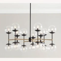 Pottery Barn Reese Metal Round Chandelier -Othe Furniture Shop 1500 1500 frame 0 831