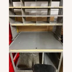 French Post Office Mail Table With Seat & Ladder -Othe Furniture Shop 1500 1500 frame 0 8330