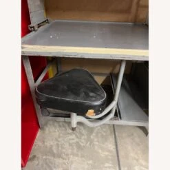 French Post Office Mail Table With Seat & Ladder -Othe Furniture Shop 1500 1500 frame 0 8331