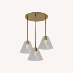 West Elm Sculptural 3-Light Chandelier -Othe Furniture Shop 1500 1500 frame 0 835