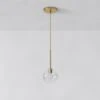 West Elm Sculptural Glass Shade, Large Globe, Gold -Othe Furniture Shop 1500 1500 frame 0 836