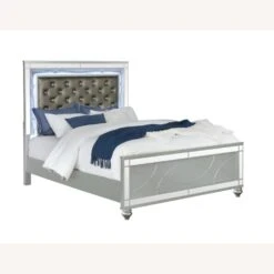 Other King Bed In Silver Metal & Metallic Leatherette 9 Other King Bed In Silver Metal & Metallic Leatherette -Othe Furniture Shop 1500 1500 frame 0 8383