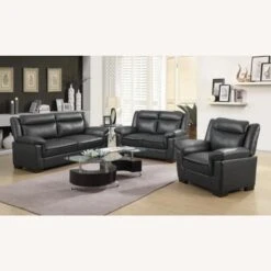 Other Loveseat In Gray Faux Leather Upholstery -Othe Furniture Shop 1500 1500 frame 0 8396
