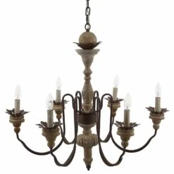 Other Vintage Chandelier In Rustic French Pendant Light -Othe Furniture Shop 1500 1500 frame 0 849