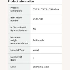 Deltana Changing Table -Othe Furniture Shop 1500 1500 frame 0 8498
