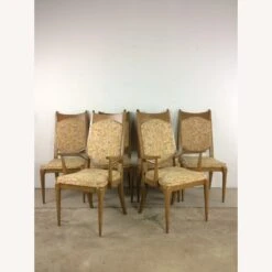 MCM Set Of 6 Dining Chairs With Vintage Upholstery -Othe Furniture Shop 1500 1500 frame 0 8527