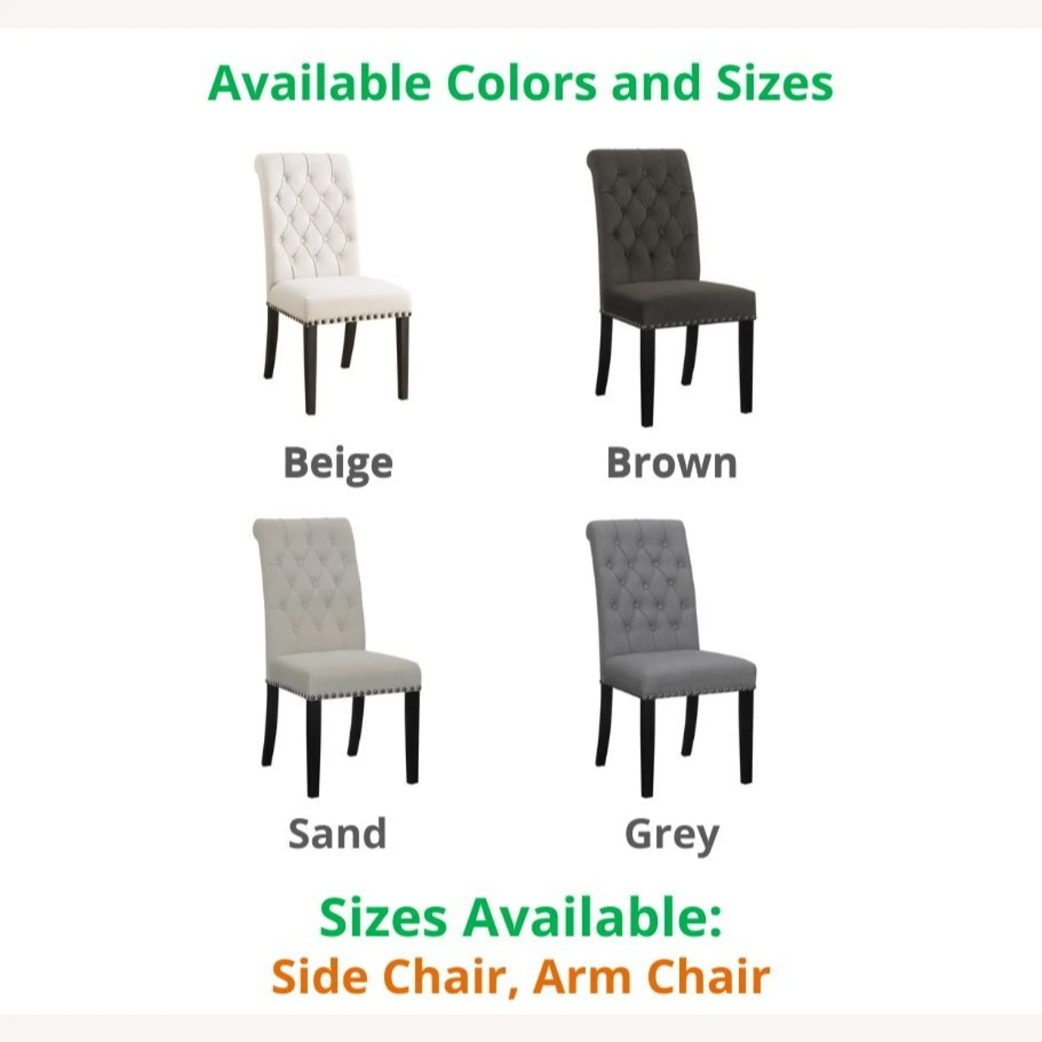 Other Dining Armchair In Grey Linen-like Fabric Finish 4 Other Dining Armchair In Grey Linen-like Fabric Finish - Image 2