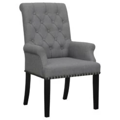 Other Dining Armchair In Grey Linen-like Fabric Finish 16 Other Dining Armchair In Grey Linen-like Fabric Finish -Othe Furniture Shop 1500 1500 frame 0 8553
