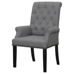 Other Dining Armchair In Grey Linen-like Fabric Finish 19 Other Dining Armchair In Grey Linen-like Fabric Finish -Othe Furniture Shop 1500 1500 frame 0 8556