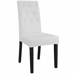 Other Modern Dining Chair In White W/ Hardwood Legs -Othe Furniture Shop 1500 1500 frame 0 8566