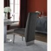 Other Dining Chair In Grey Velvet & Chrome Metal Legs 2 Other Dining Chair In Grey Velvet & Chrome Metal Legs -Othe Furniture Shop 1500 1500 frame 0 8574