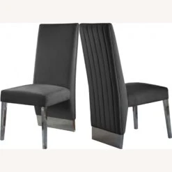 Other Dining Chair In Grey Velvet & Chrome Metal Legs 12 Other Dining Chair In Grey Velvet & Chrome Metal Legs -Othe Furniture Shop 1500 1500 frame 0 8578