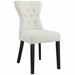 Other Modern Dining Chair In Beige Fabric &Hardwood Legs 11 Other Modern Dining Chair In Beige Fabric &Hardwood Legs -Othe Furniture Shop 1500 1500 frame 0 8634