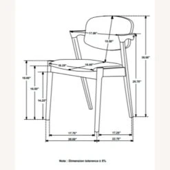 Other Mid-Century Style Arm Chair In Brown Grey -Othe Furniture Shop 1500 1500 frame 0 8645