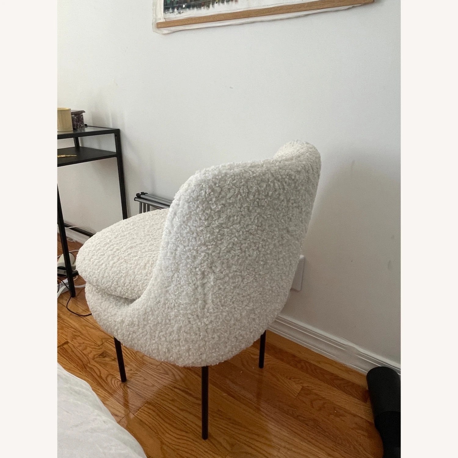 West Elm Sherpa Modern Curved Dining Chair 8 West Elm Sherpa Modern Curved Dining Chair - Image 6