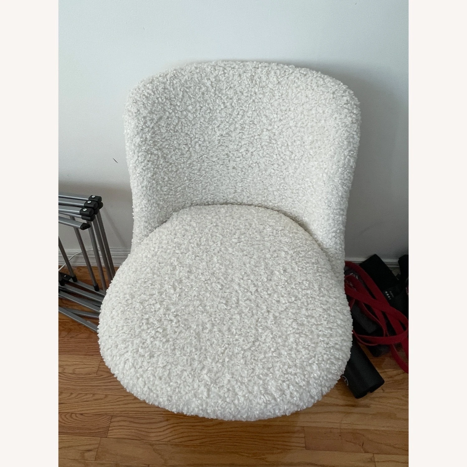 West Elm Sherpa Modern Curved Dining Chair 9 West Elm Sherpa Modern Curved Dining Chair - Image 7