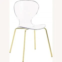 Other Dining Chair In Polycarbonate & Gold Metal Frame -Othe Furniture Shop 1500 1500 frame 0 8658