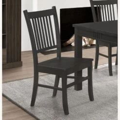 Other Dining Chair In Matte Black Hardwood Finish 19 Other Dining Chair In Matte Black Hardwood Finish -Othe Furniture Shop 1500 1500 frame 0 8668