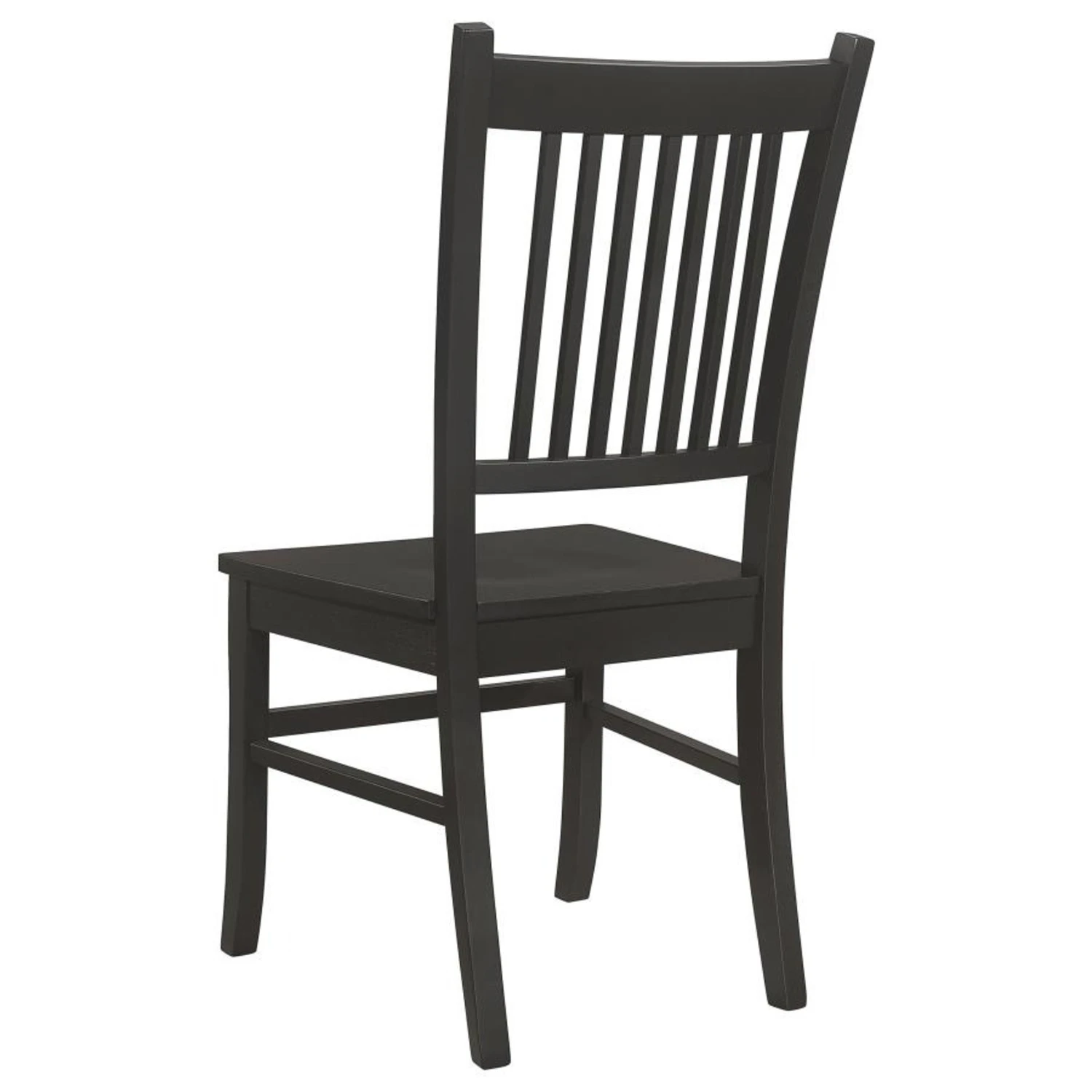 Other Dining Chair In Matte Black Hardwood Finish 10 Other Dining Chair In Matte Black Hardwood Finish - Image 8