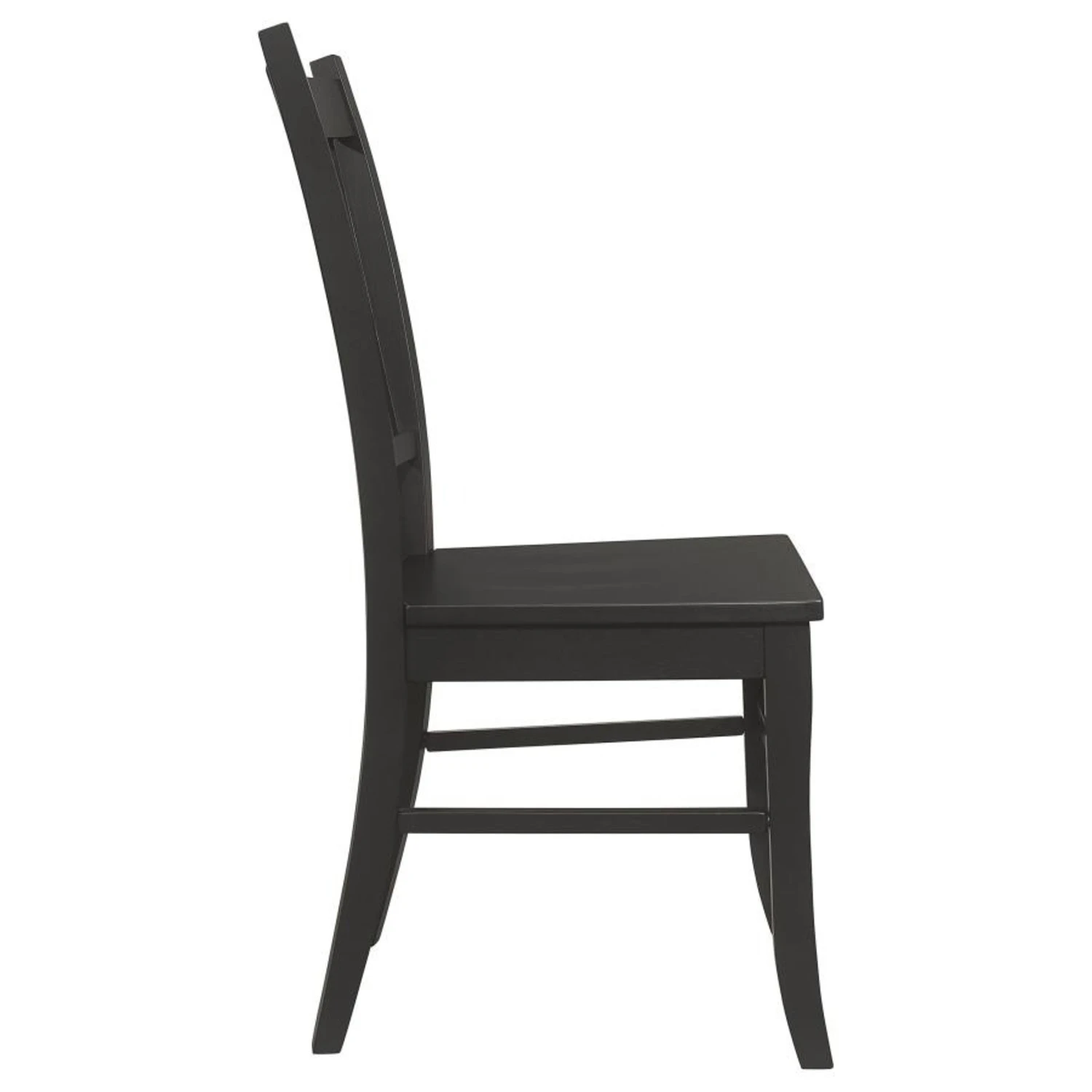 Other Dining Chair In Matte Black Hardwood Finish 11 Other Dining Chair In Matte Black Hardwood Finish - Image 9