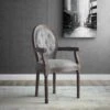 Other Dining Chair In Light Gray W/ Scooped Armrests -Othe Furniture Shop 1500 1500 frame 0 8696